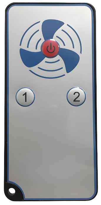 Whisper HRV wtw ventilator afstandbediening