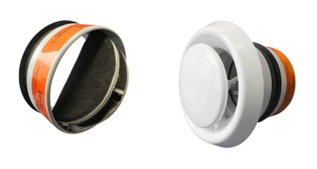 Brandwerende vlinderkleppen