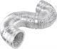 Flexibele ventilatieslang ongeïsoleerd - aluminium - Ø 150mm - lengte 10 meterthumbnail Flexibele ventilatieslang ongeïsoleerd - aluminium - Ø 150mm - lengte 10 meterthumbnail