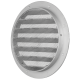 Rond buitenluchtrooster Ø 160mm aluminium met fijnmazig muggengaasthumbnail Rond buitenluchtrooster Ø 160mm aluminium met fijnmazig muggengaasthumbnail