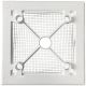 Design ventilatierooster vierkant (afvoer & toevoer) Ø100mm - RVS gebogenthumbnail Design ventilatierooster vierkant (afvoer & toevoer) Ø100mm - RVS gebogenthumbnail
