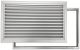 [Tweedekans] Deurrooster aluminium LxH 500 x 300mm (binnen- en buitendeur) (G34-5030AA)thumbnail
