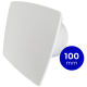 Pro-Design badkamer/toilet ventilator - STANDAARD (KW100) - Ø100mm - WIT *Bold-Line*thumbnail