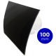 Pro-Design badkamer/toilet ventilator - STANDAARD (KW100) - Ø100mm - gebogen GLAS - glans zwartthumbnail Pro-Design badkamer/toilet ventilator - STANDAARD (KW100) - Ø100mm - gebogen GLAS - glans zwartthumbnail