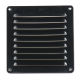 Aluminium schoepenrooster opbouw 155 x 155mm - Zwart (1-1616Z)thumbnail Aluminium schoepenrooster opbouw 155 x 155mm - Zwart (1-1616Z)thumbnail