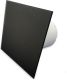 Pro-Design badkamer/toilet ventilator - MET TIMER (KW100T) - Ø100mm - vlak GLAS - mat zwartthumbnail Pro-Design badkamer/toilet ventilator - MET TIMER (KW100T) - Ø100mm - vlak GLAS - mat zwartthumbnail
