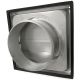Overdrukrooster RVS aansluitmaat Ø 125mmthumbnail
