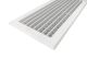 Wandrooster VTA-8110D (INBOUW) staal - 175x75mm – met dubbele instelbare schoepenthumbnail