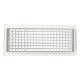 Wandrooster VTA-8110D (INBOUW) staal - 175x75mm – met dubbele instelbare schoepenthumbnail