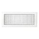 Wandrooster VTA-8110D (INBOUW) staal - 175x75mm – met dubbele instelbare schoepenthumbnail