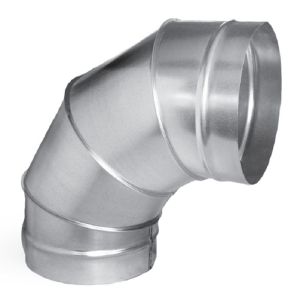 Bocht 90º voor spiraalbuis galva Ø 400mm - segment