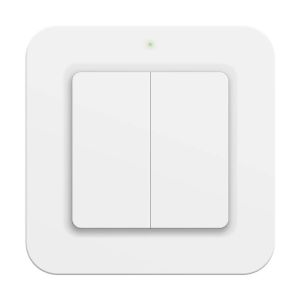 Draadloze wandschakelaar enkelvoudig/dubbel - opbouw - t.b.v. Pro-Remote