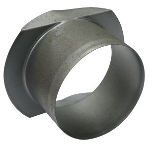 Ronde aftakking Ø 80mm op rechthoekig kanaal 170mm x 70mm Ronde aftakking Ø 80mm op rechthoekig kanaal 170mm x 70mm