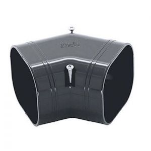 Airco vlakke bocht 45 graden - Antraciet (SKF-77-A) Airco vlakke bocht 45 graden - Antraciet (SKF-77-A)