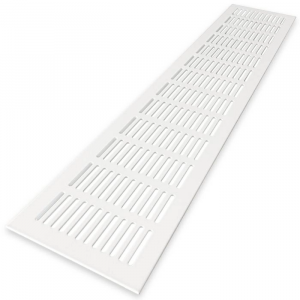 Ventilatiestrip aluminium LxH 500 x 130mm (G61-5013W) WIT RAL9010