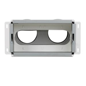 Vent-Axia Uniflexplus + wandcollector achteraansluiting 2x Ø90mm