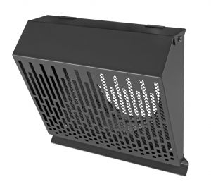 Whisper Luxe Design Gevelkap 125mm - AFVOER - GRAFIETGRIJS