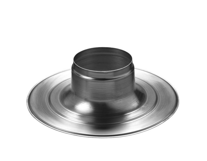 Plakplaat aluminium 130 t.b.v. pijpdakventilatoren Orcon (0146153) Plakplaat aluminium 130 t.b.v. pijpdakventilatoren Orcon (0146153)