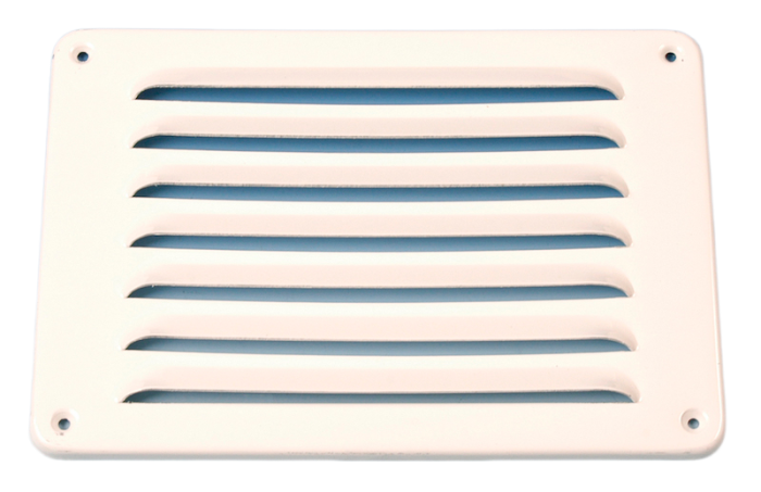 Aluminium schoepenrooster opbouw 215 x 150mm - WIT (1-2115W) Aluminium schoepenrooster opbouw 215 x 150mm - WIT (1-2115W)