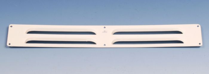Aluminium schoepenrooster opbouw 300 x 40mm - WIT (1-3004W) Aluminium schoepenrooster opbouw 300 x 40mm - WIT (1-3004W)