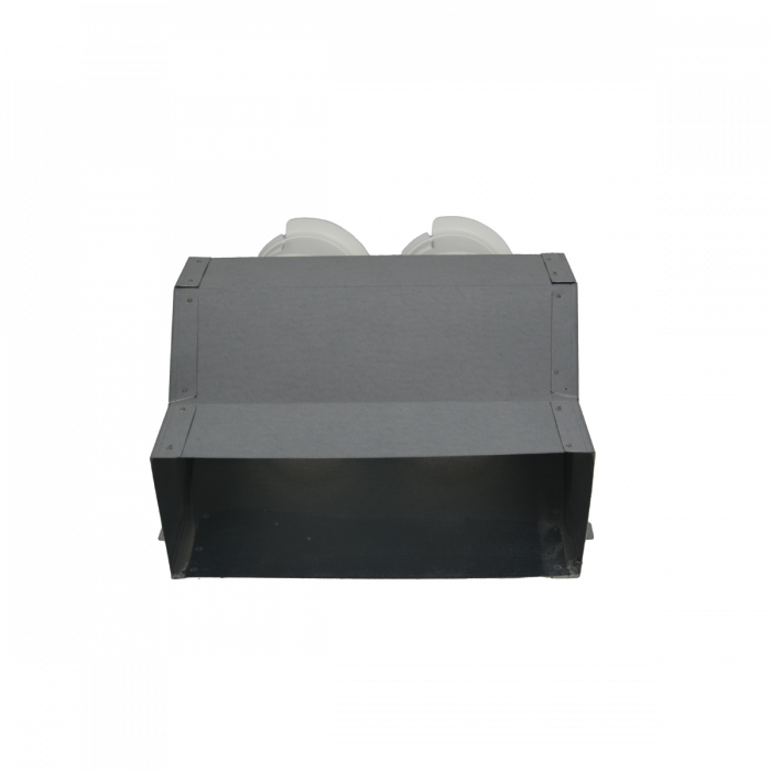 Verloop Click Fix 2xø90 - 55x220mm