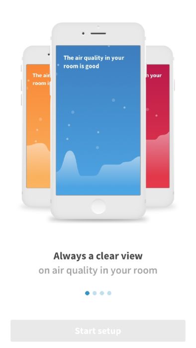 Renson Waves Badkamer/toilet ventilator - app gestuurd - geur, vocht en CO2 sensor - Ø 100/125mm