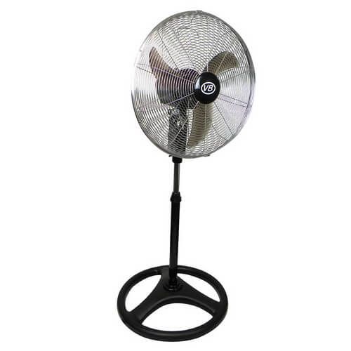 Professionele statief ventilator - 3 standen - Ø45cm OP = OP Professionele statief ventilator - 3 standen - Ø45cm OP = OP