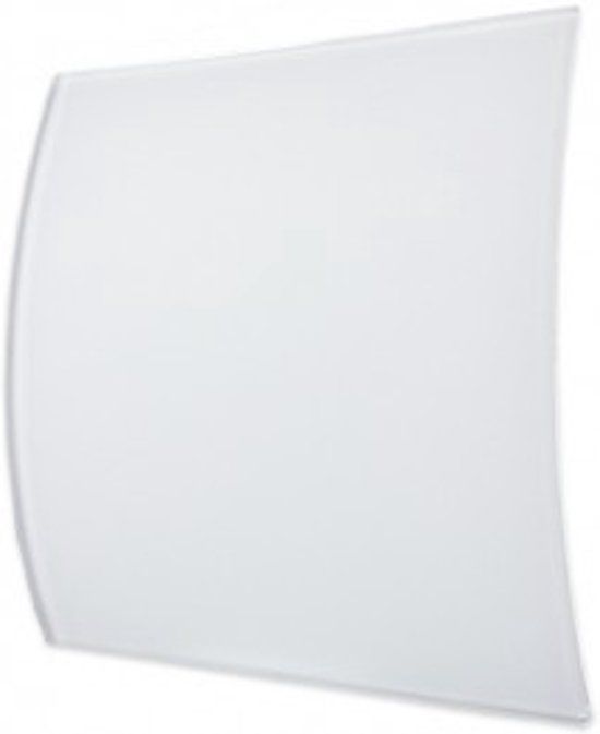 Design ventilatierooster vierkant (afvoer & toevoer) Ø125mm - kunststof - wit Design ventilatierooster vierkant (afvoer & toevoer) Ø125mm - kunststof - wit