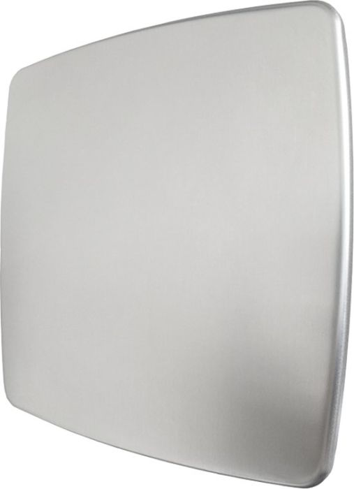 Design ventilatierooster vierkant (afvoer & toevoer) Ø125mm - RVS *Bold-Line*