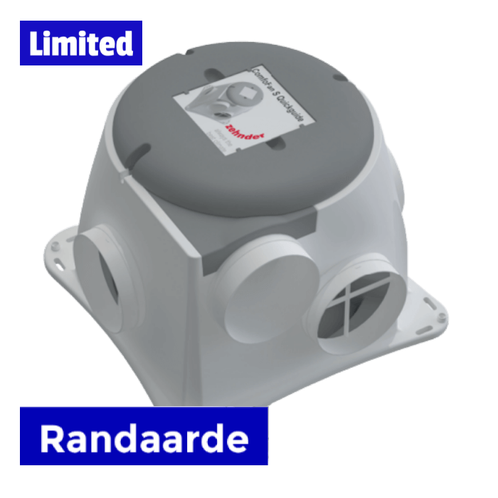 Zehnder Woonhuisventilator Comfofan Silent - Limited (Randaarde) - 458006607 Zehnder Woonhuisventilator Comfofan Silent - Limited (Randaarde) - 458006607