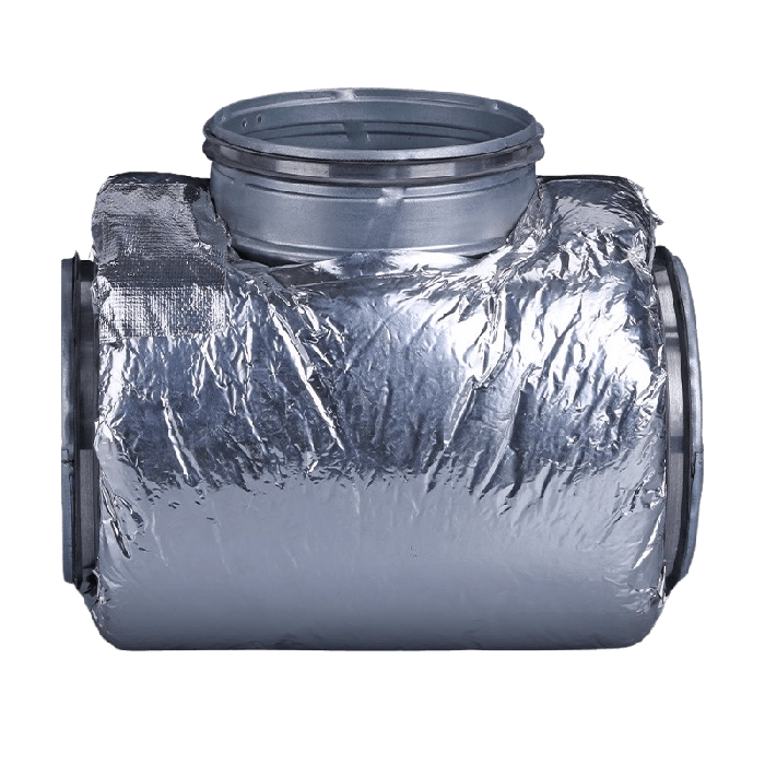 Easy-Jack isolatie voor T-stuk 90º - Ø125mm - dikte 25mm