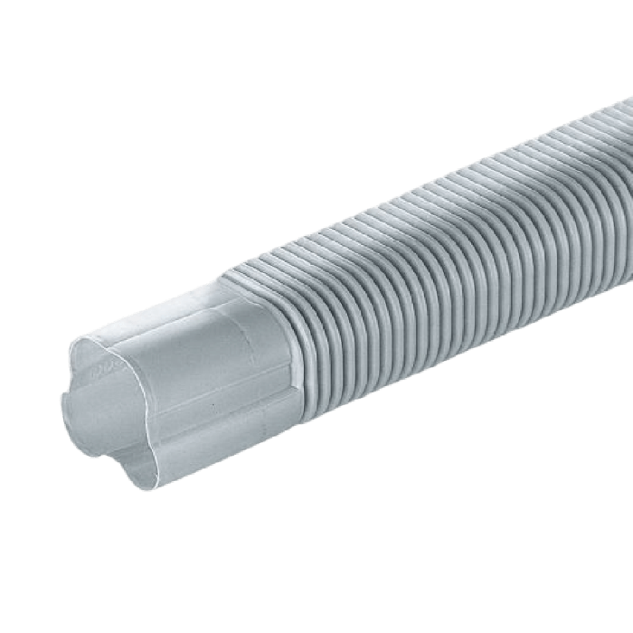 Airco flexibele goot - lengte 500 mm - GRIJS (SF-77-500-G) Airco flexibele goot - lengte 500 mm - GRIJS (SF-77-500-G)