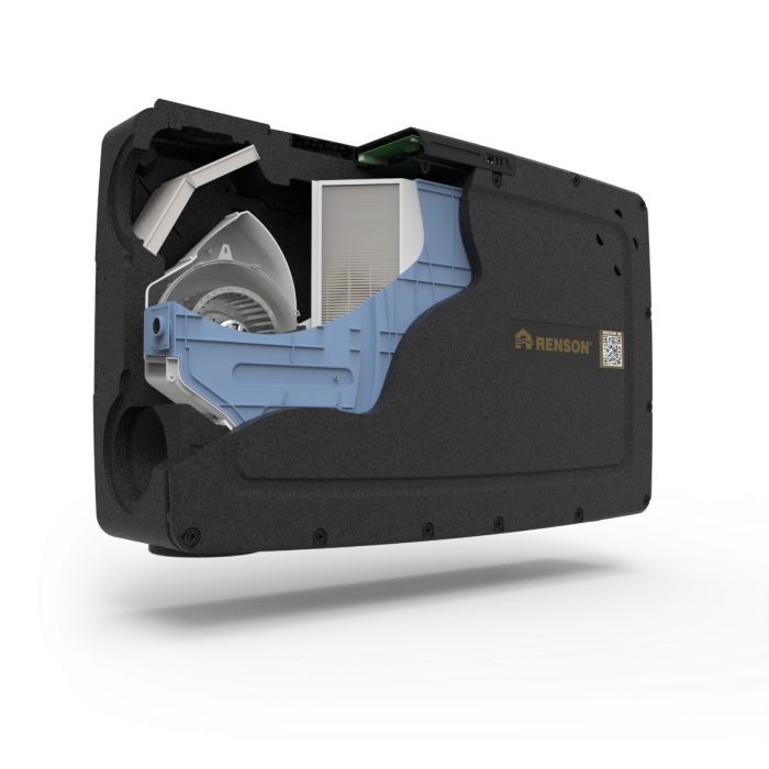 Renson Flux Go flat 370 WTW unit - 370m3/h - met geïntegreerde vochtsensor