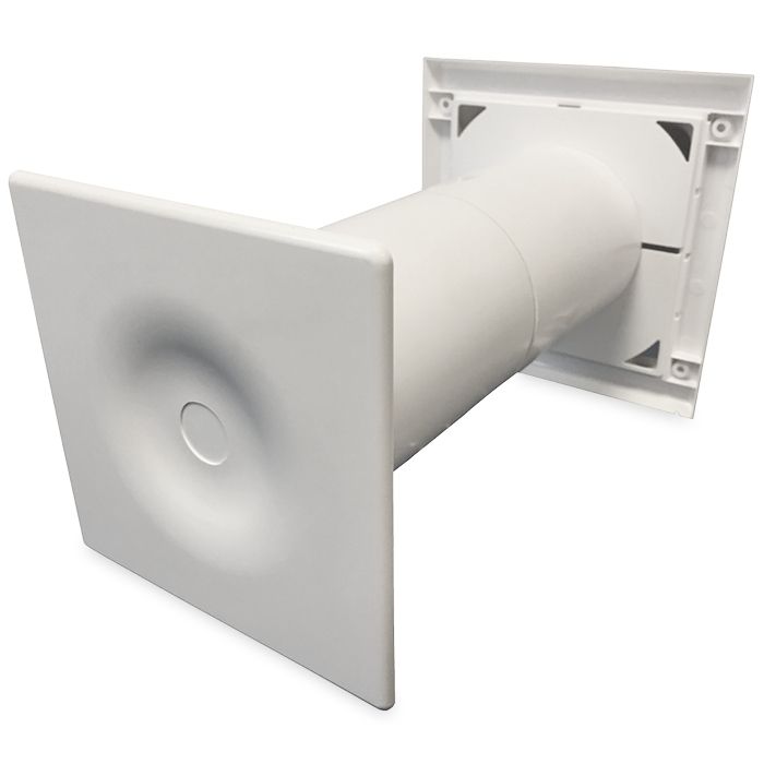Compacte WTW ventilator HRV100P met warmtewisselaar - 35 & 50 m3/h - incl. afstandbediening Compacte WTW ventilator HRV100P met warmtewisselaar - 35 & 50 m3/h - incl. afstandbediening