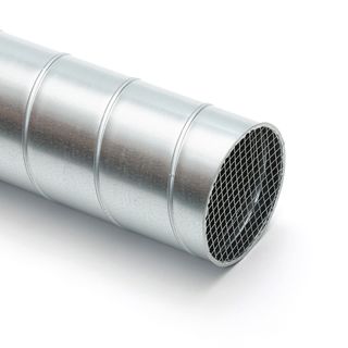 Gaasrooster (plat aftakstuk met grofmazig gaas) Ø 355mm Gaasrooster (plat aftakstuk met grofmazig gaas) Ø 355mm