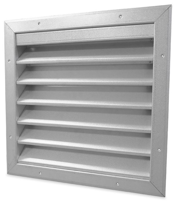 Buitenmuurrooster - grote luchtvolumes - staal (verzinkt) - 300 x 300mm (G74-3030V) Buitenmuurrooster - grote luchtvolumes - staal (verzinkt) - 300 x 300mm (G74-3030V)