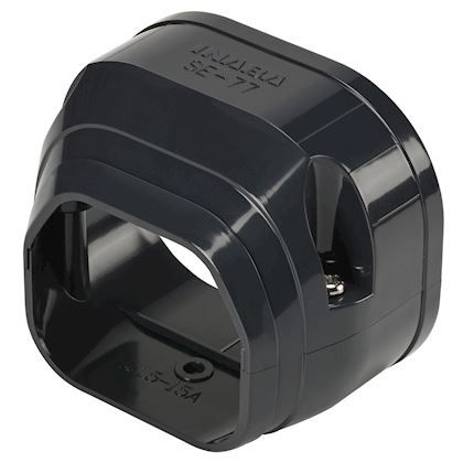 Airco eindstuk - Antraciet (SE-77-A) Airco eindstuk - Antraciet (SE-77-A)