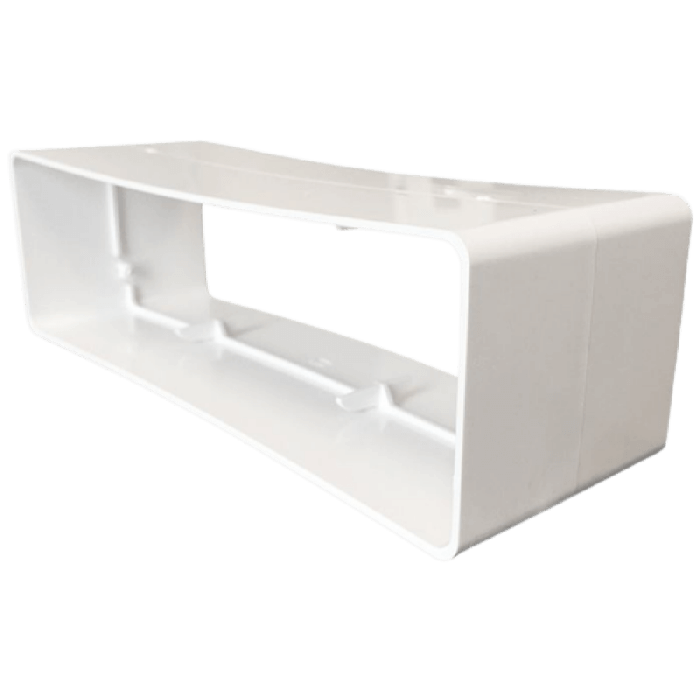 Kunststof verbinding voor kanaal 204 x 60mm