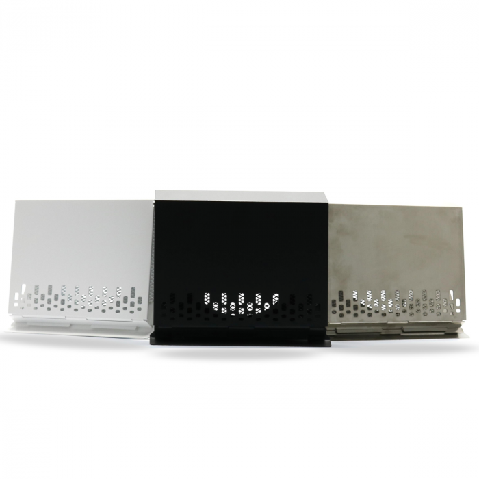 Whisper Luxe Design Gevelkap 125mm - TOEVOER - WIT Whisper Luxe Design Gevelkap 125mm - TOEVOER - WIT