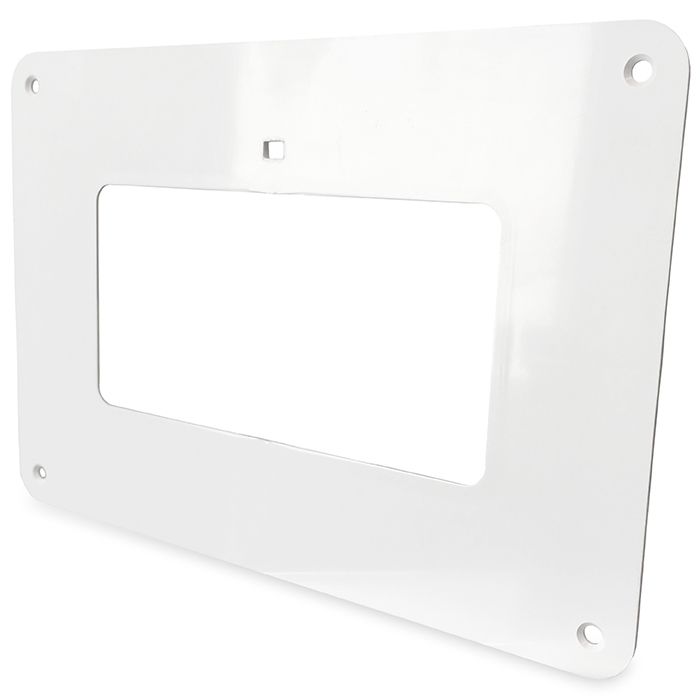 Kunststof afdekplaat voor kanaal 204 x 60mm Kunststof afdekplaat voor kanaal 204 x 60mm