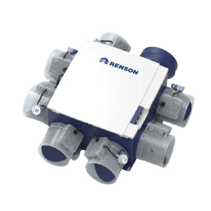 Renson Kit Healthbox 3.0 - incl. 3 regelmodules & 5 roosterbasissen - 475 m3/h
