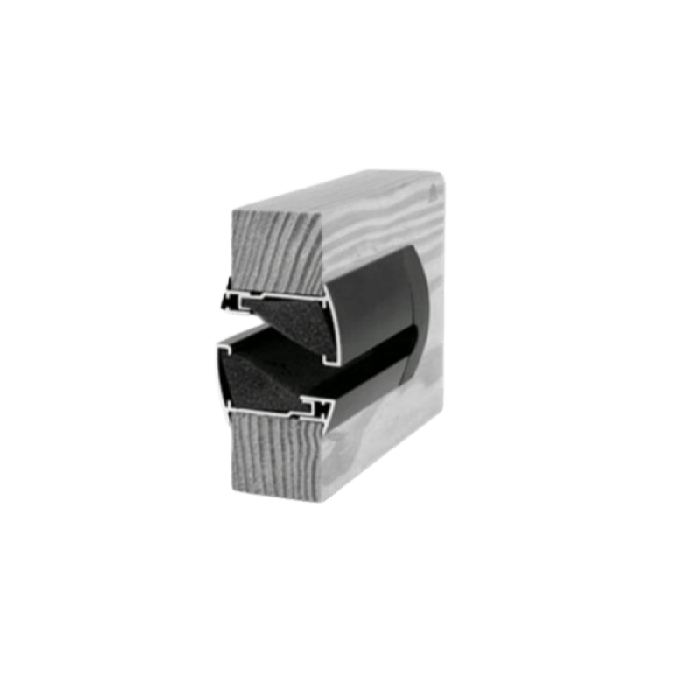 Renson Silendo akoestisch deurrooster - WIT RAL9010 Renson Silendo akoestisch deurrooster - WIT RAL9010