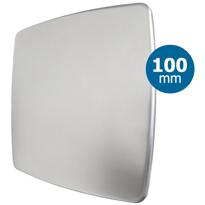 Design ventilatierooster vierkant (afvoer & toevoer) Ø100mm - RVS *Bold-Line* Design ventilatierooster vierkant (afvoer & toevoer) Ø100mm - RVS *Bold-Line*