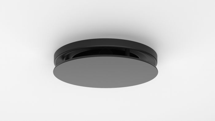 Vent-Axia Uniflexplus+ RV 125  - toevoer/afvoer ventiel - kunststof - Zwart