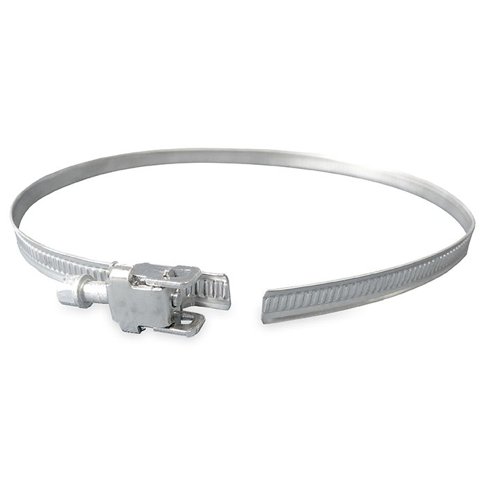 Klemband voor montage van Ø 60mm tot Ø 270mm