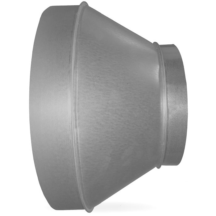 Verloopstuk voor spiraalbuis galva van Ø 400mm naar Ø 315mm