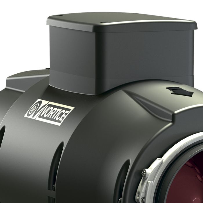 Vortice buisventilator LINEO 125 'QUIET' - aansluiting 125mm- 3 standen AAN/UIT