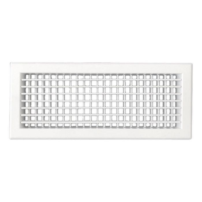 Wandrooster VTA-8110D (INBOUW) staal - 500x100mm – met dubbele instelbare schoepen Wandrooster VTA-8110D (INBOUW) staal - 500x100mm – met dubbele instelbare schoepen