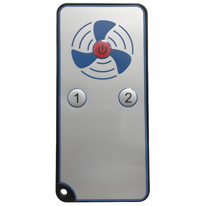 Compacte WTW ventilator HRV100P met warmtewisselaar - 35 & 50 m3/h - incl. afstandbediening Compacte WTW ventilator HRV100P met warmtewisselaar - 35 & 50 m3/h - incl. afstandbediening